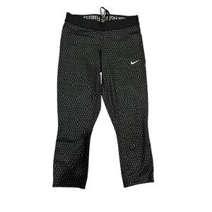 Nike Dri-Fit black cropped leggings, women’s size S
